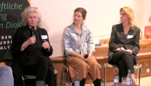 SDNue #1 Design anders denken - Diskussion Prof. Birgit Mager, Diana Cürlis, Sabine Schweigert